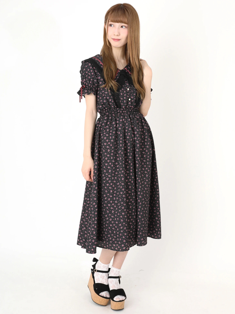 NostalgicFlowerセーラーカラーOP - Ank Rouge(アンクルージュ)の