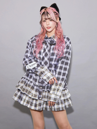 BemqinブリーチチェックシャツOP - Ank Rouge(アンクルージュ)のシャツ