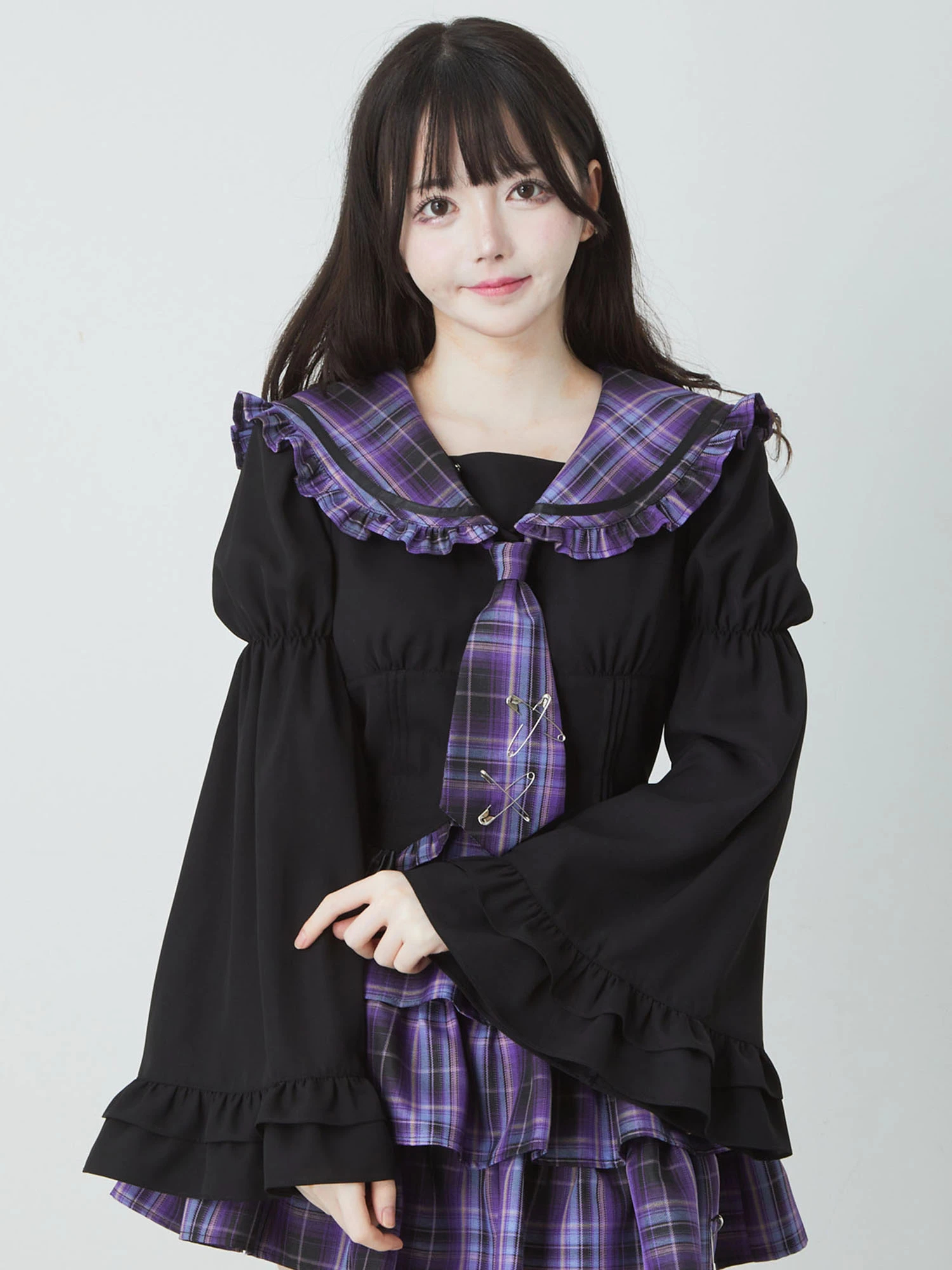 コルセットセーラーブラウス - Jamie エーエヌケー(ジェイミーエー