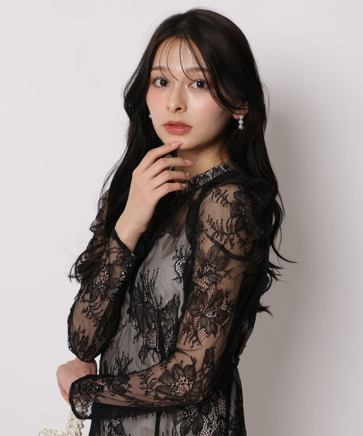 マーメイドレースワンピース | ドレス | Apuweiser-riche