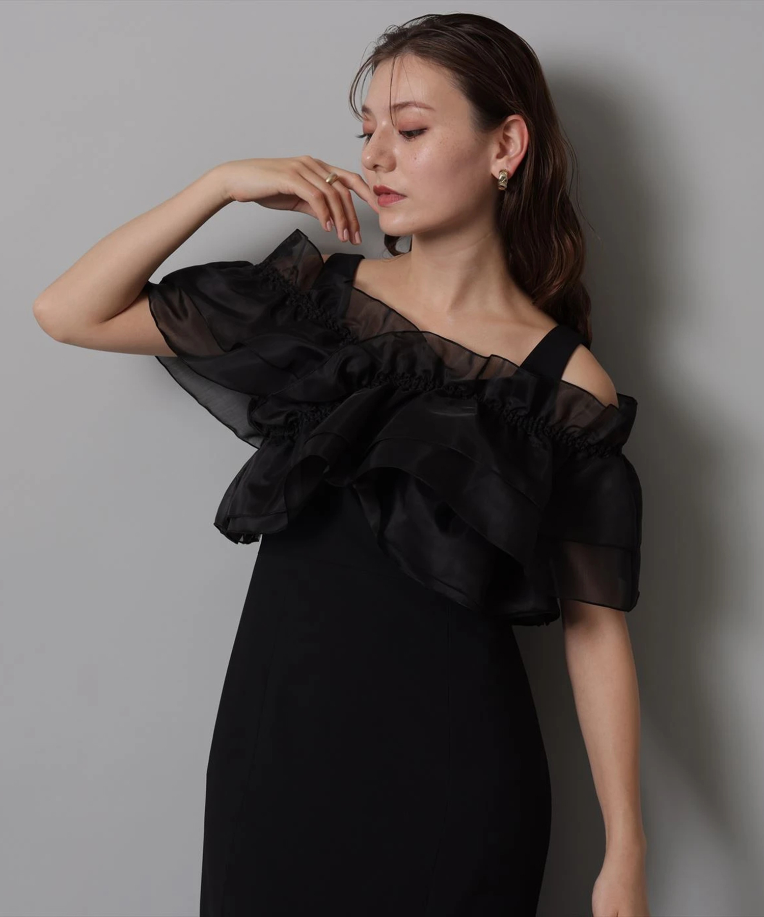 2WAYフリルワンピース | ドレス | Rirandture（リランドチュール