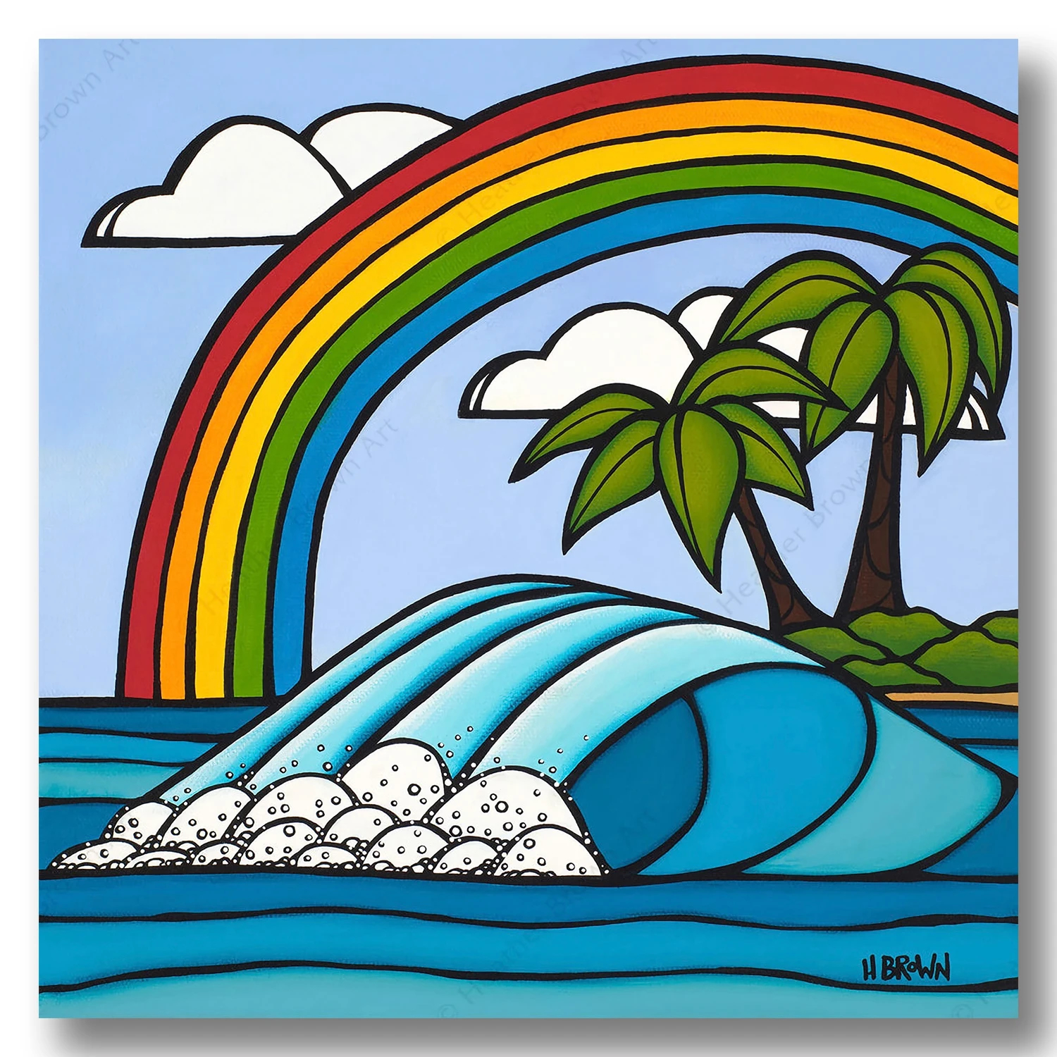 ハワイを代表するサーフアーティスト“ヘザー・ブラウン”のオリジナル