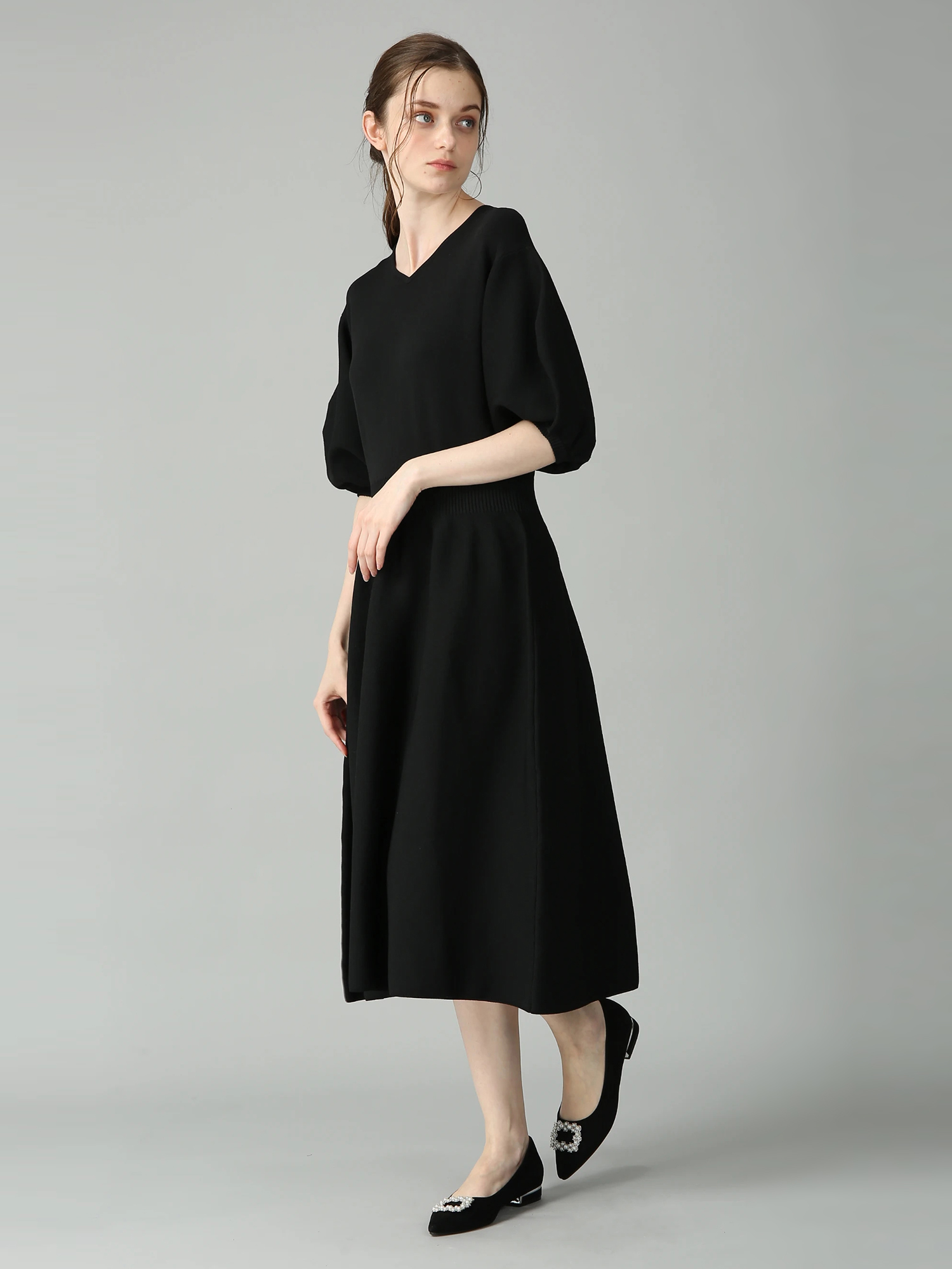 ハーモニー ニット ワンピース ドレス ｜ MORABITO SPELL（モラビト