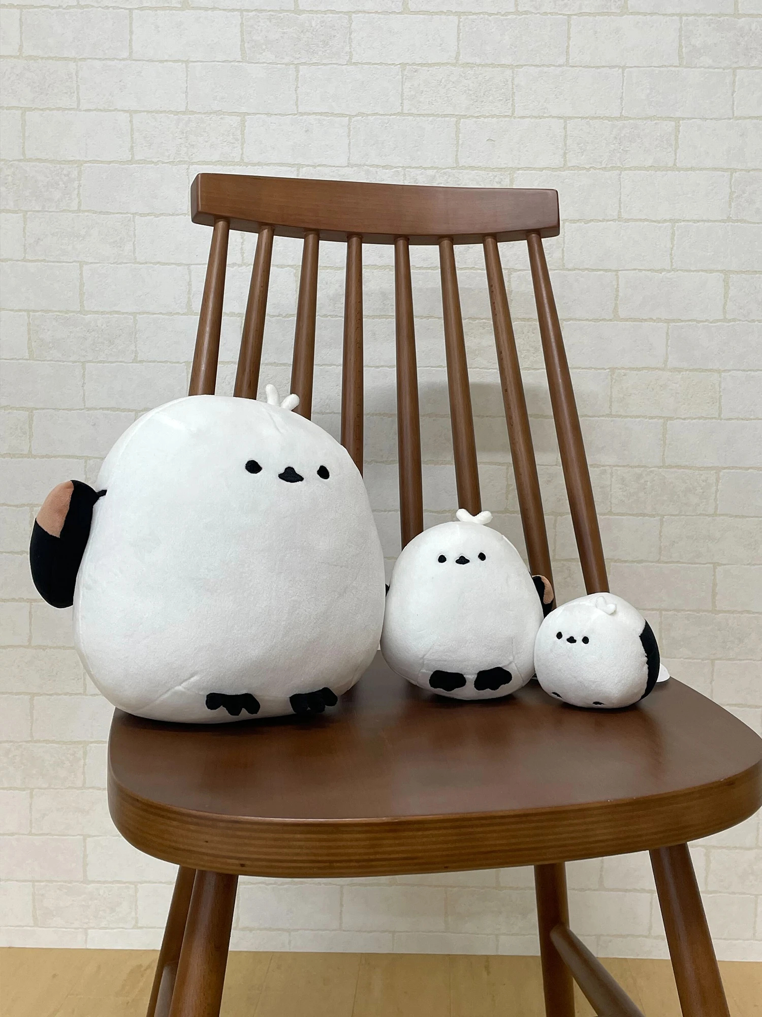 みつごのしまだ】しまださんのもちふわクッションMサイズ / Hare no hi