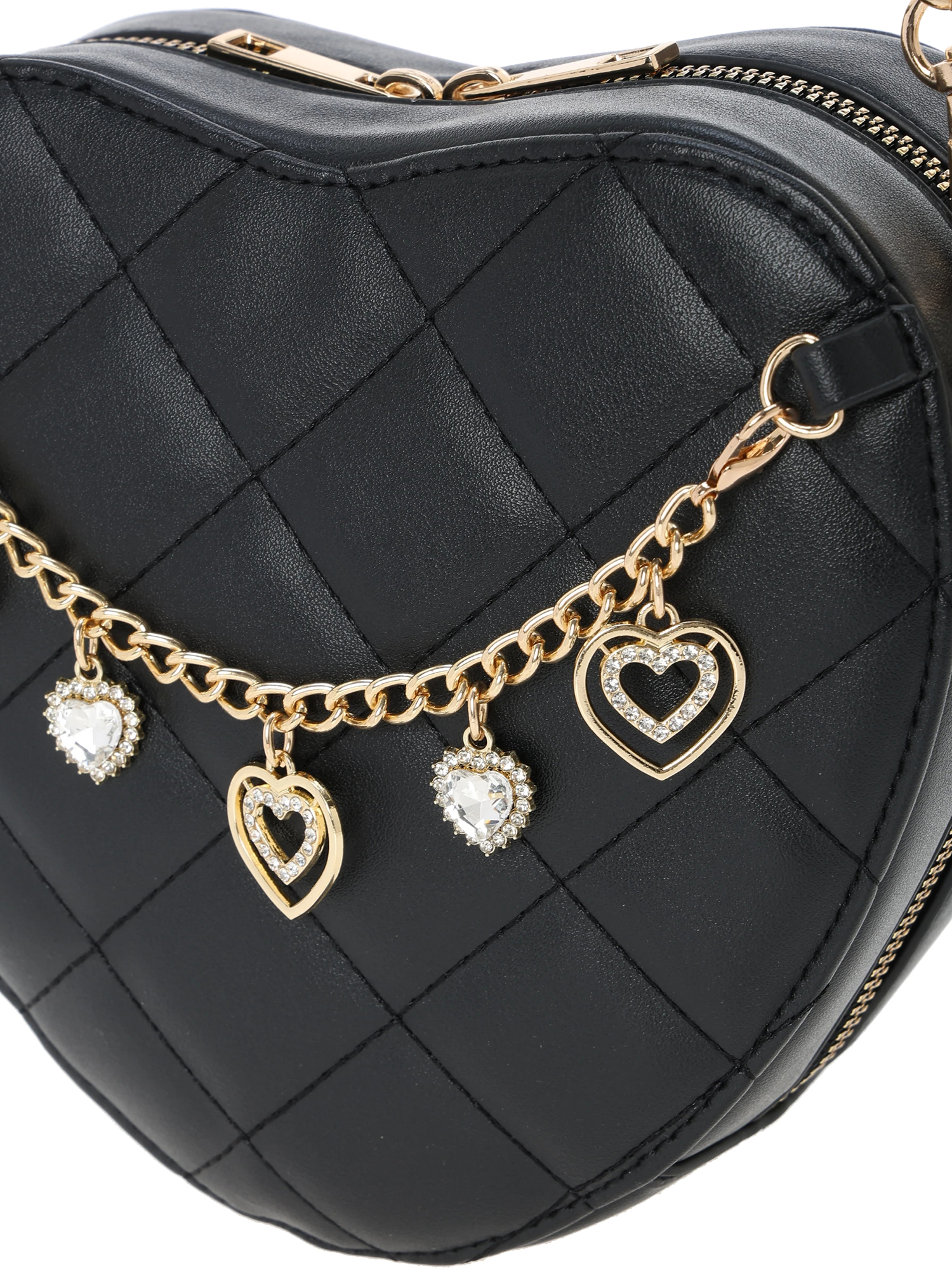 チェーンチャーム付きハート型ショルダーバッグ / LUDIC PARK（ル