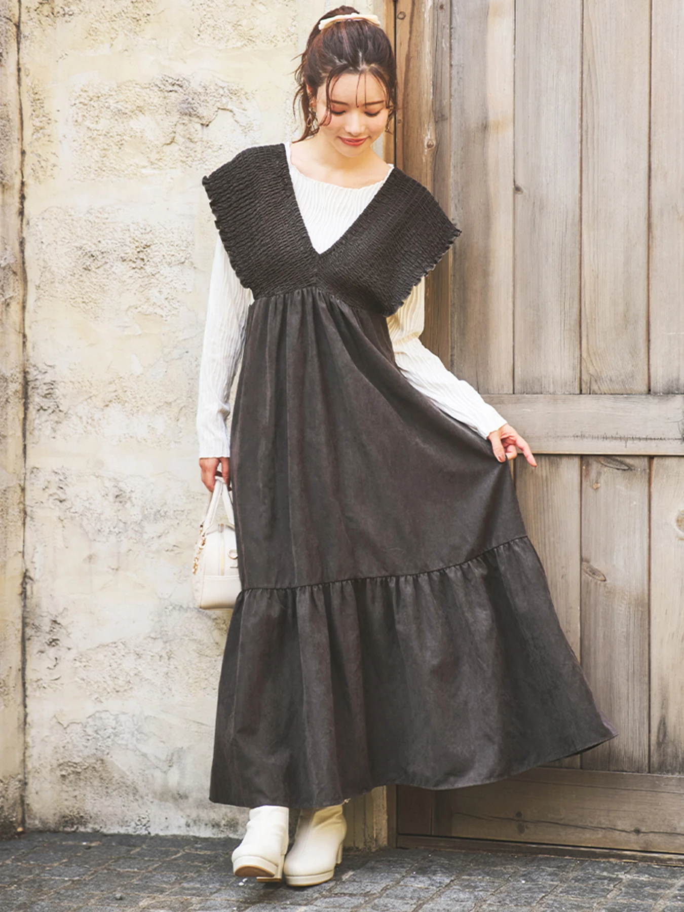 シャーリングノースリワンピース / LUDIC PARK（ルディックパーク）の