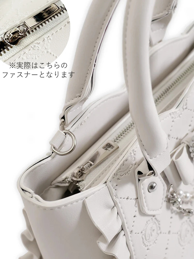 さきまるちゃんコラボ♡キラキラビジュー2wayショルダーバッグ