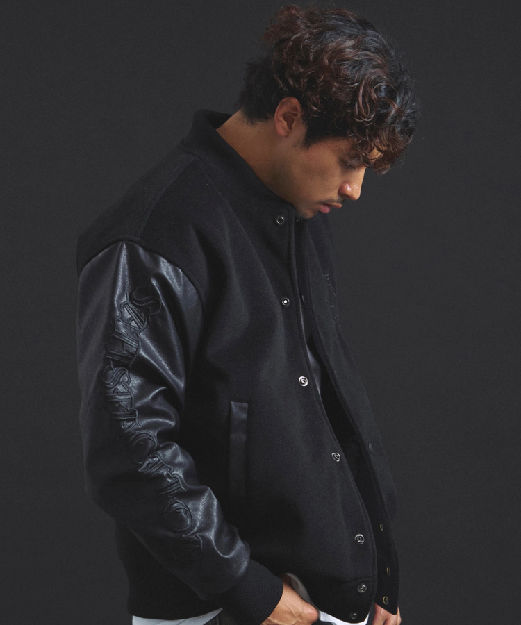 The Rolling Stones×JACKROSE】 Lips&Tongue シグネチャースタジャン