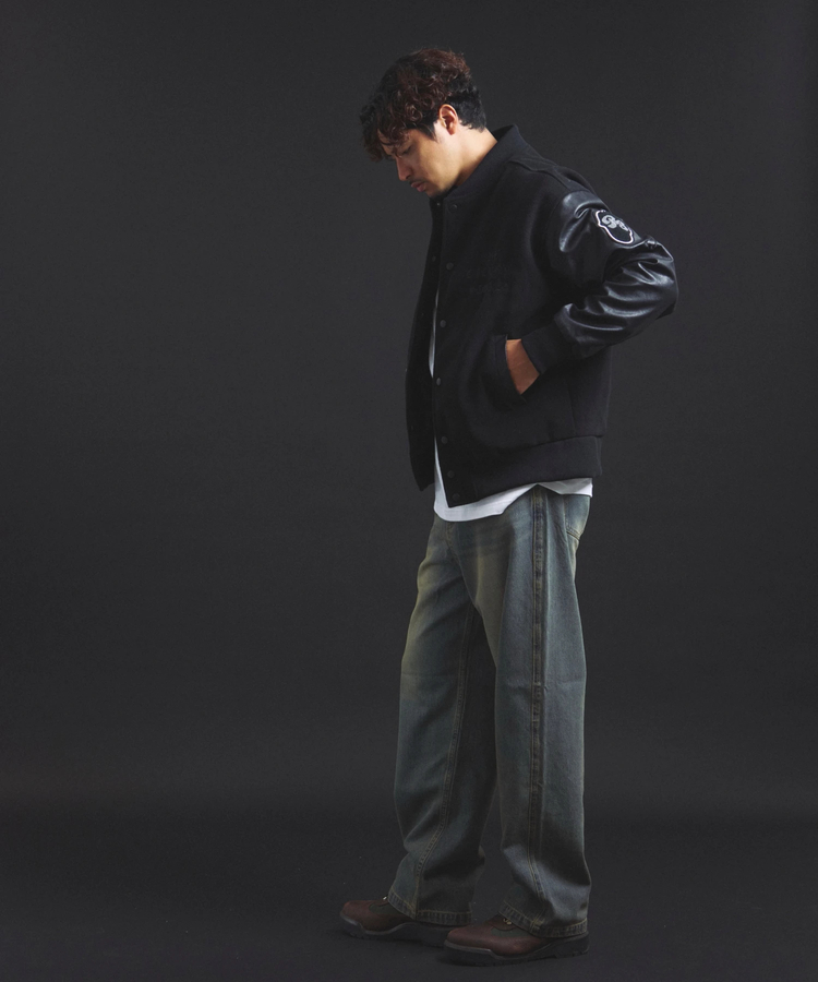 The Rolling Stones×JACKROSE】 Lips&Tongue シグネチャースタジャン