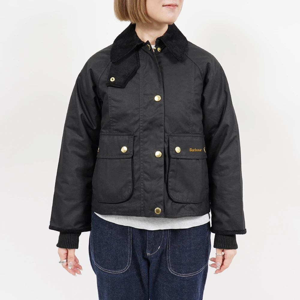 バブアー]クロップド ビードネル ワックスジャケット / BARBOUR