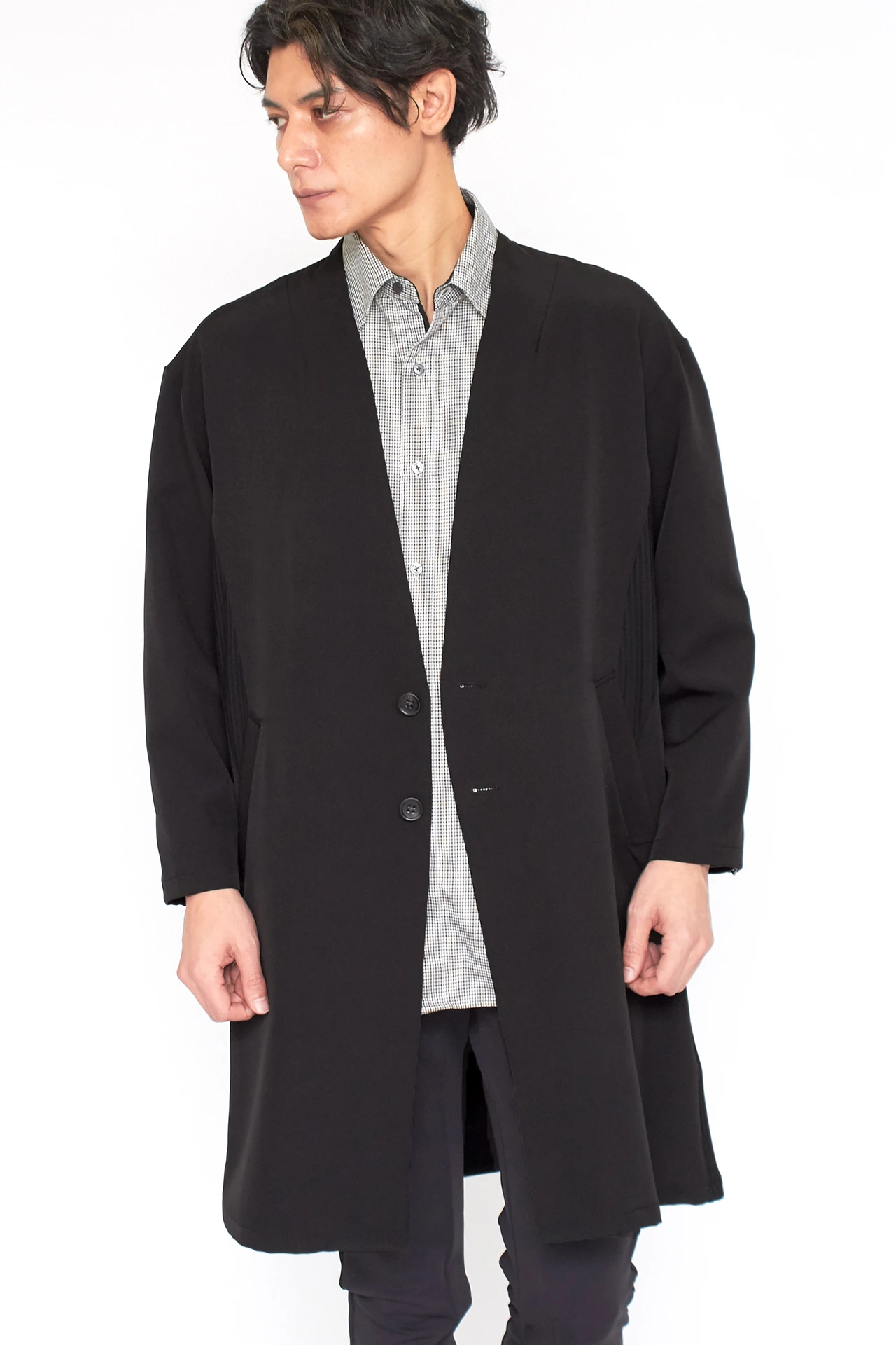 TORNADO MART∴オーバーノーカラーコート / TORNADO MART（トルネード