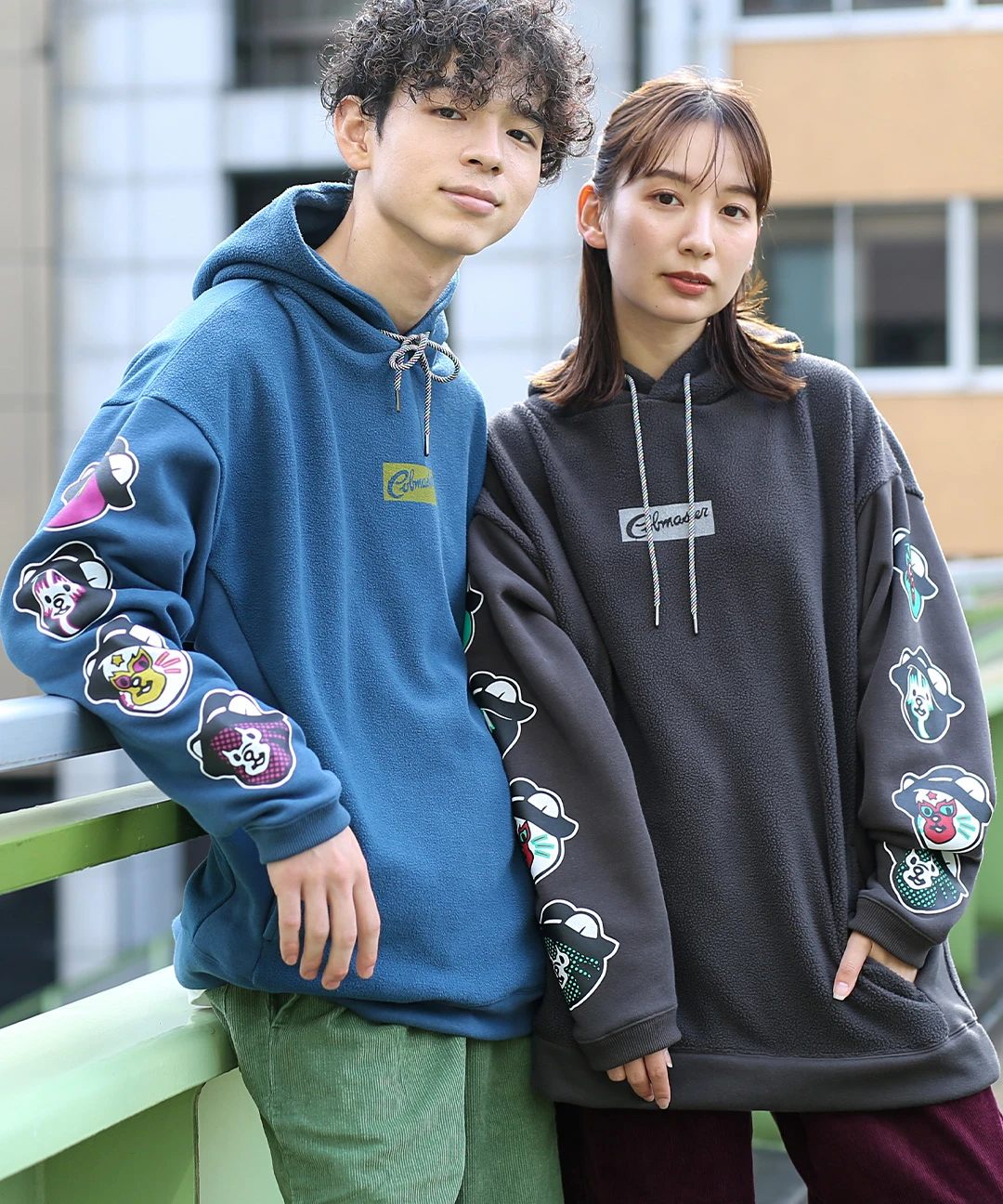 COBMASTER コラボ 袖ルチャベアープルパーカー【2月24日(火)15時までの