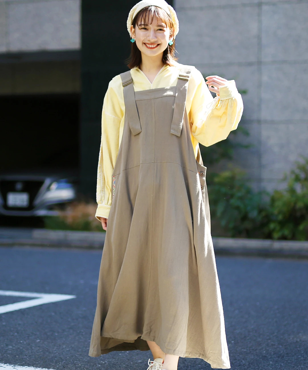 ジャンパースカート(大きいサイズ) 【3月2日(月)15時までの限定価格