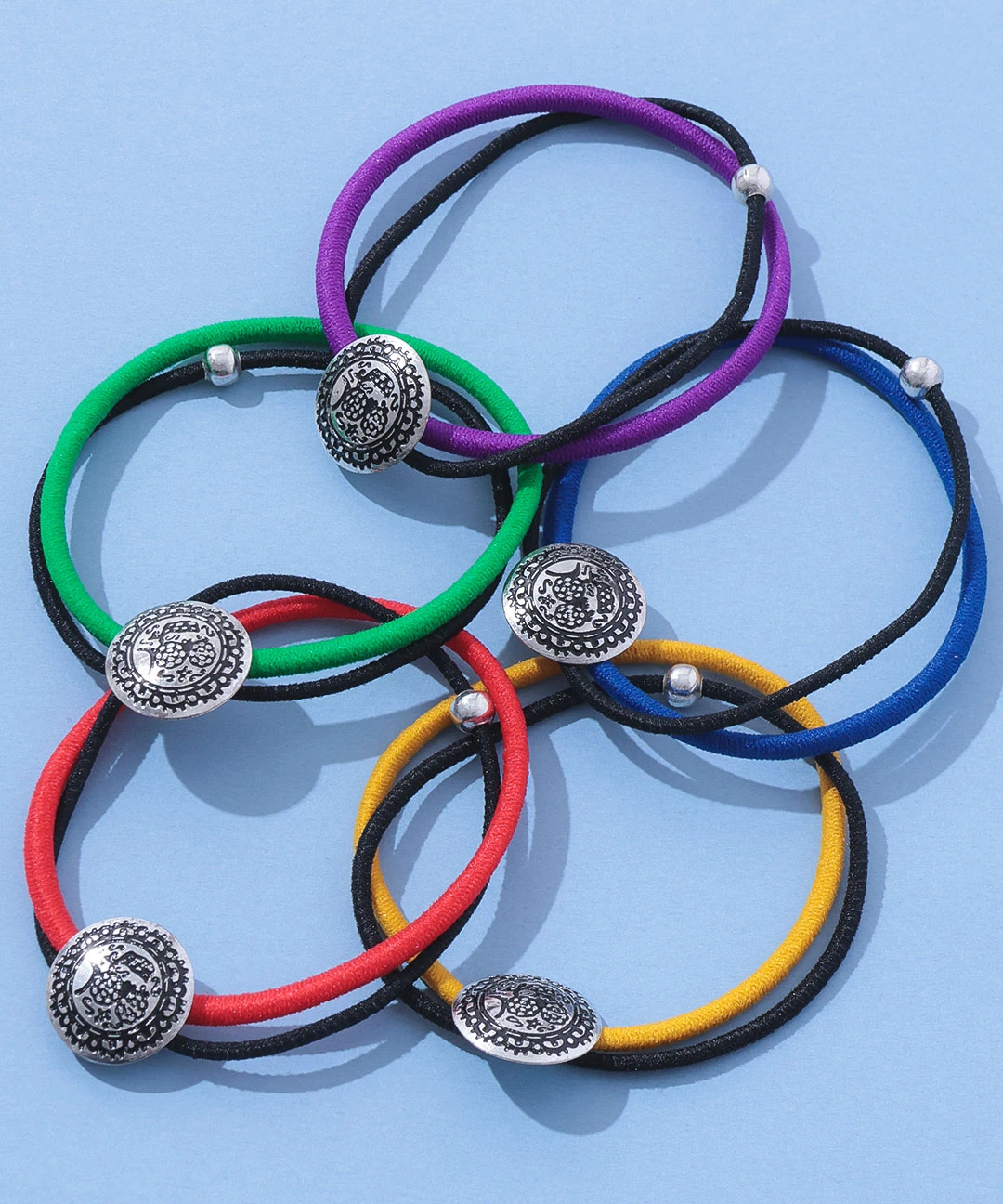 Amina ノンパチカラベラコンチョヘアゴム / ヘアゴム・シュシュ