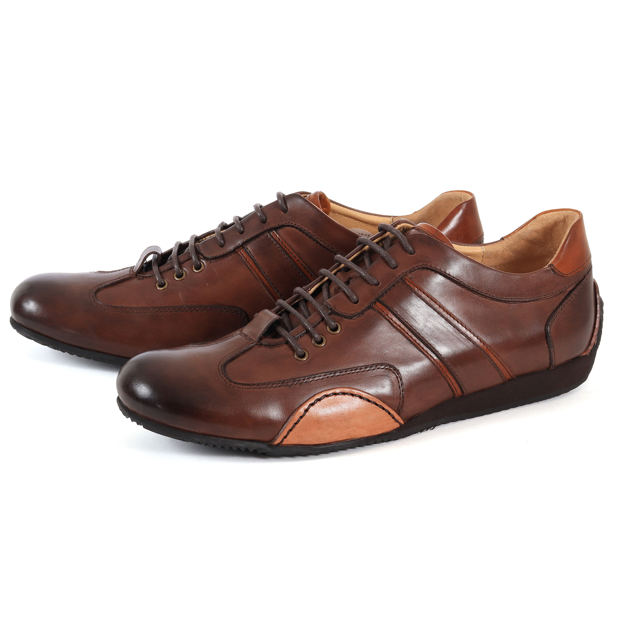 three generations スリージェネレーションズ メンズ レザースニーカー