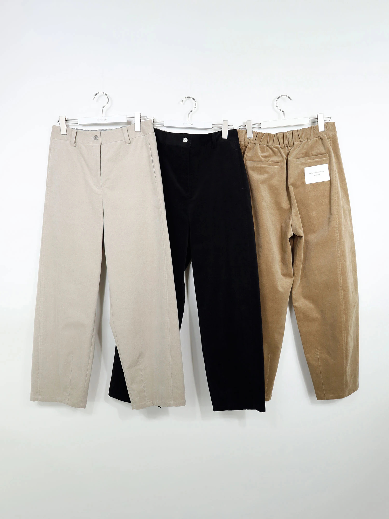 2025AW】コーデュロイパンツ / blancvert（ブランベール）｜woollen