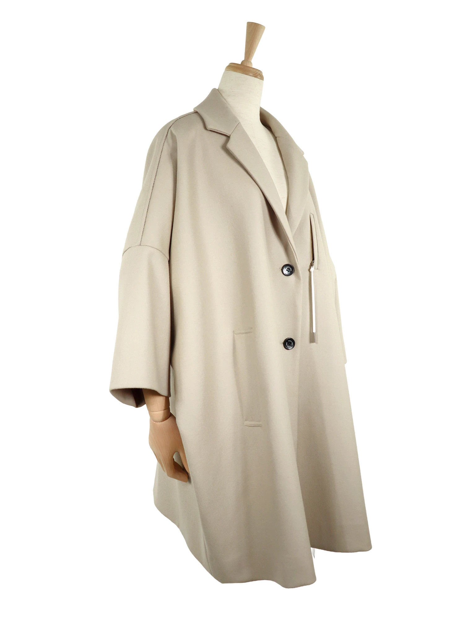 2025AW】テーラービッグハーフコート / blancvert（ブランベール