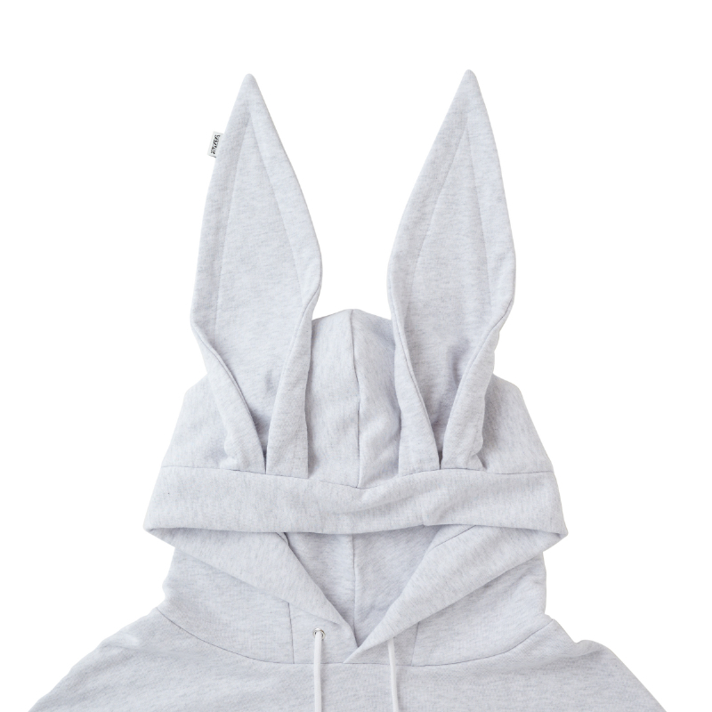 ぴょんぴょんうさ耳パーカー (グレー) | 7171ni official store