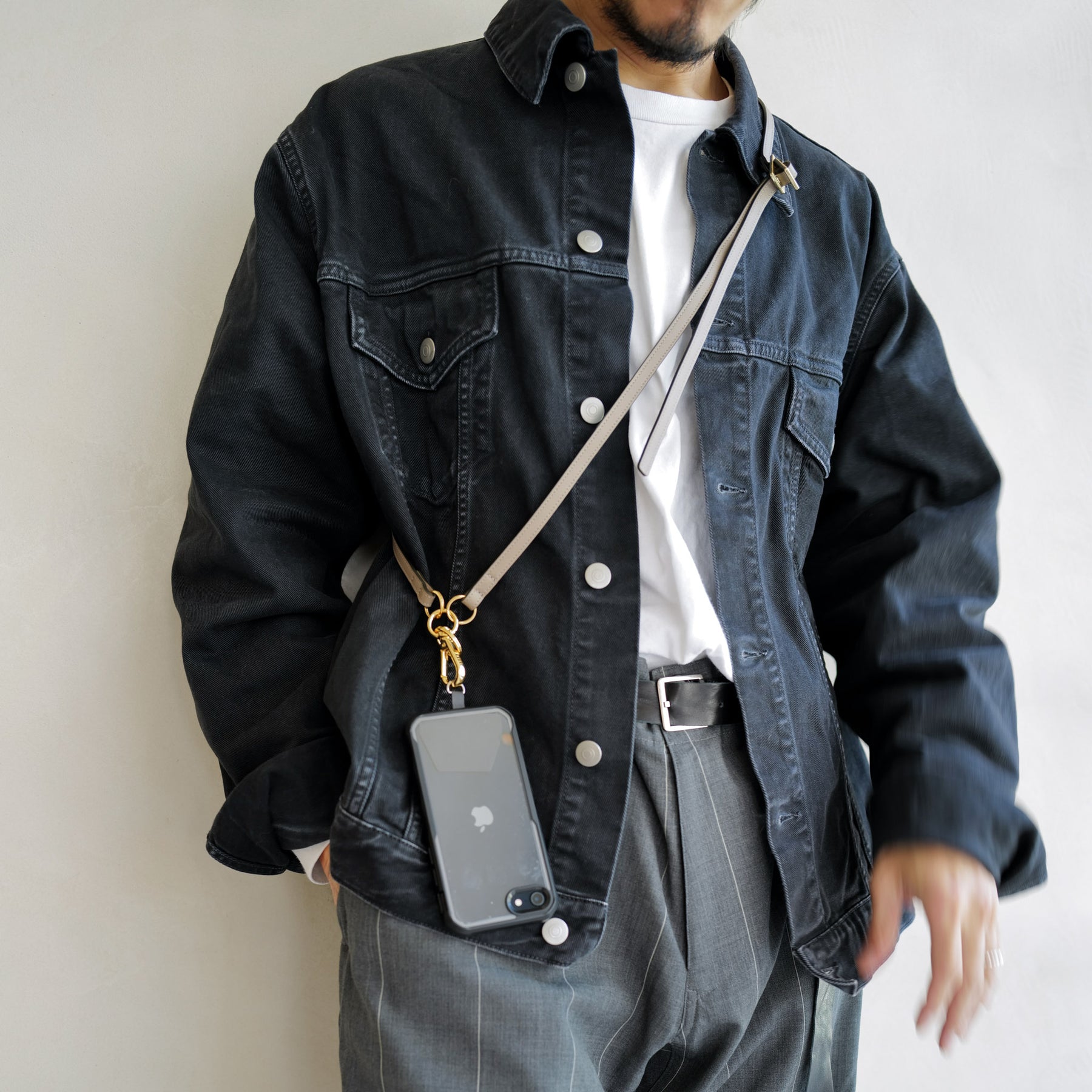 HERRIE MULTI SHOULDER STRAP / RAPTO｜本革マルチショルダー