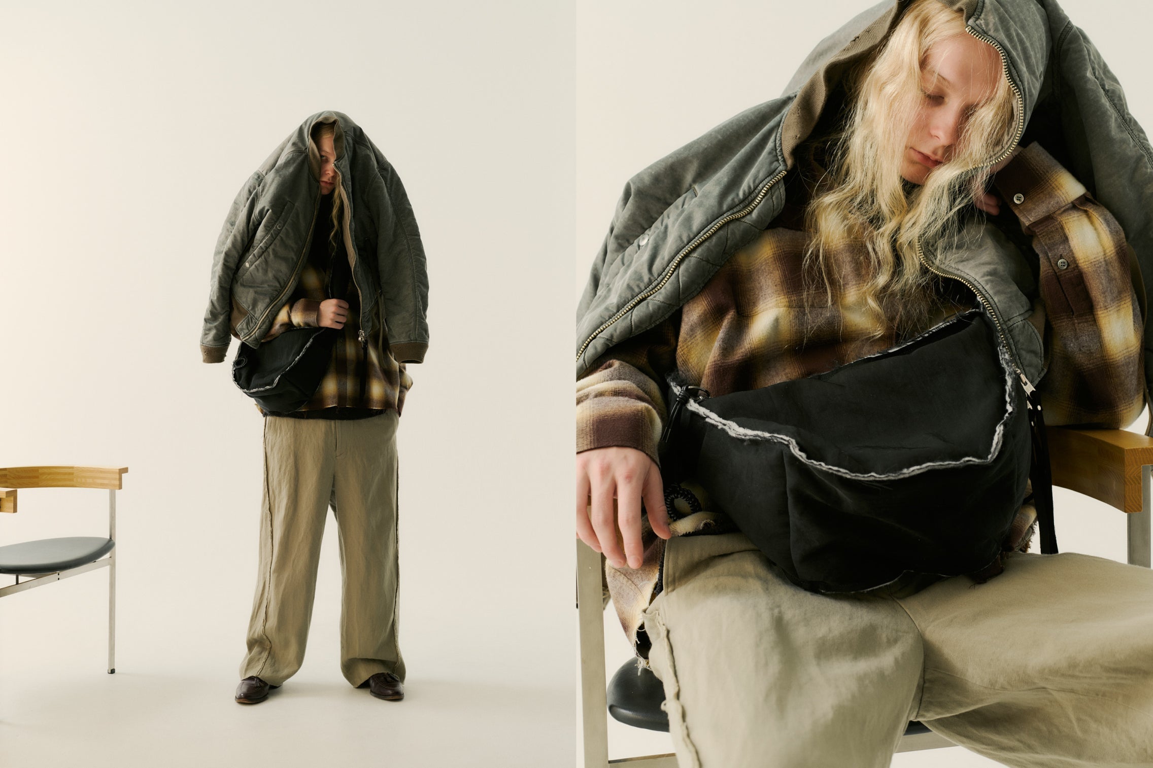 ITTI × name. | ANNIE PUFFER TOWN MOON BAG Limited Edition | Padded