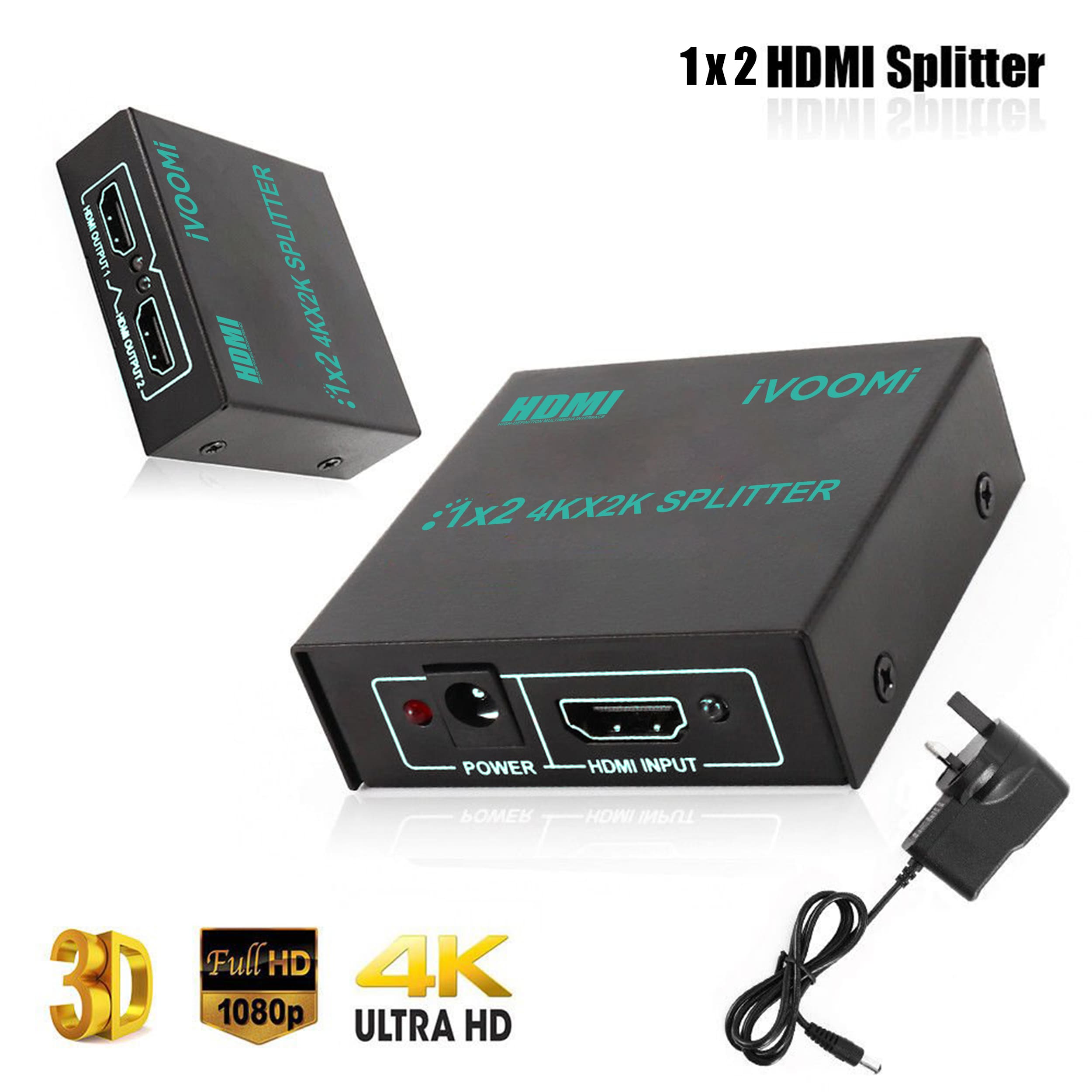 1x2 HDMI Splitters - iVOOMi INNOVATION