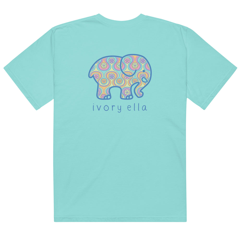 Flower Power Unisex Heavyweight T-shirt – Ivory Ella