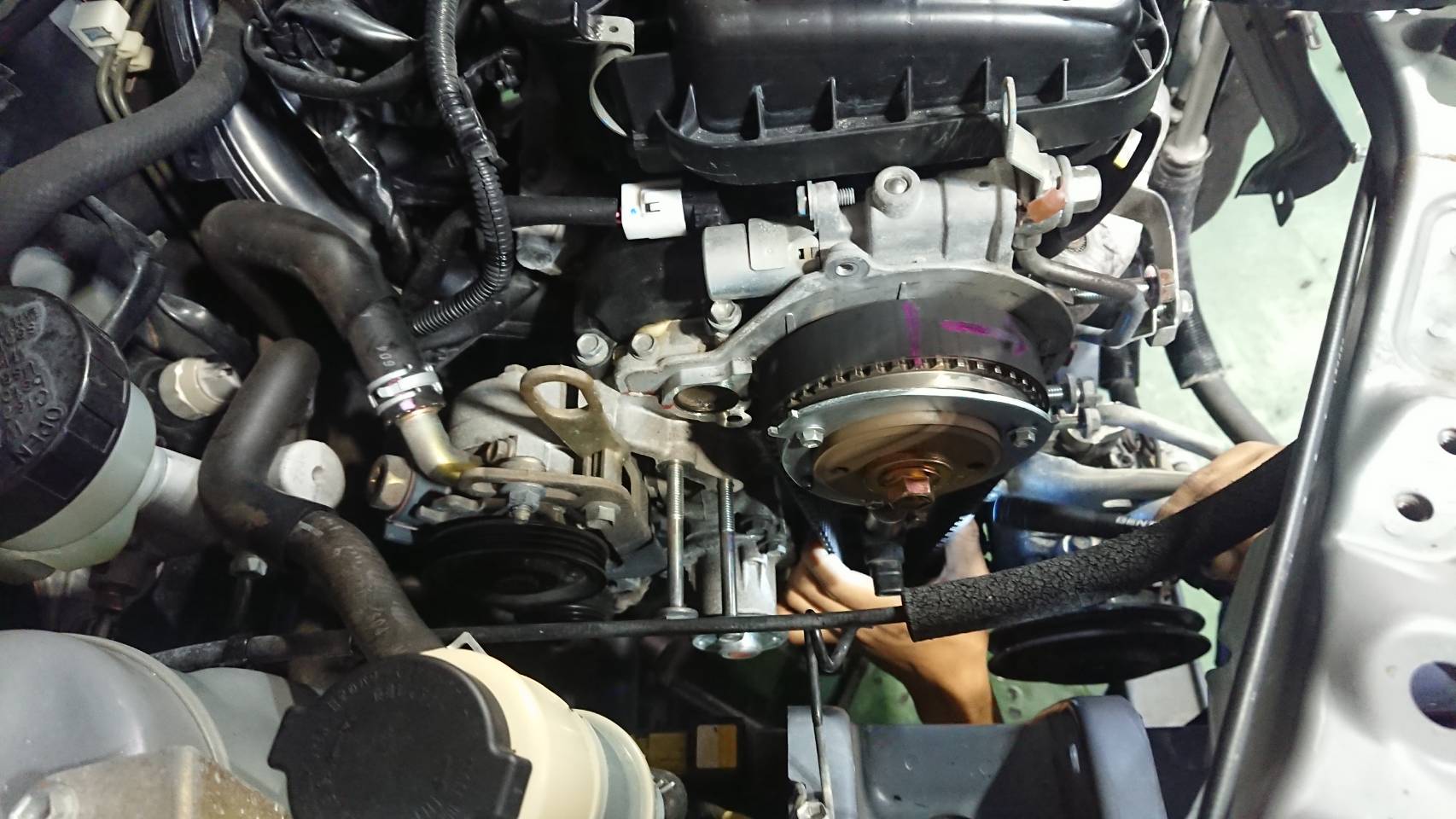 ミラジーノ】～タイミングベルト交換～