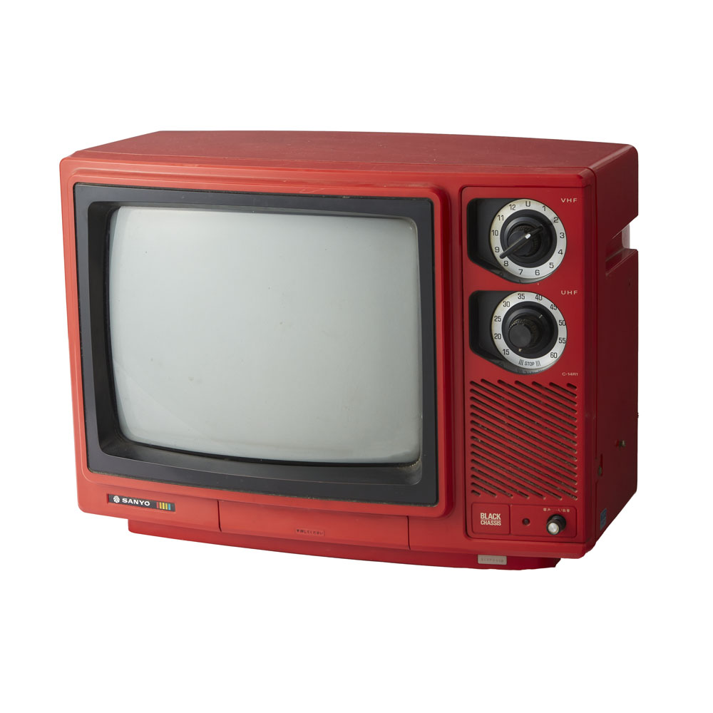 レンタル情報|小道具のElectronicsレトロブラウン管テレビ クリーム|EASE