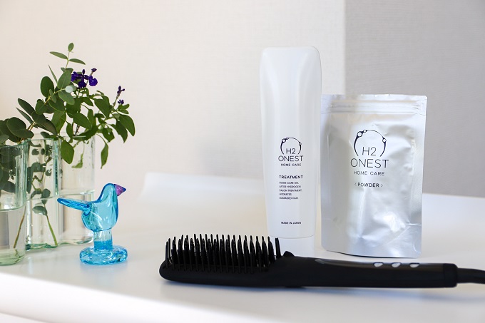 本格ヘアサロンケアを自宅で！「H2 ONEST」水素トリートメントでコシの