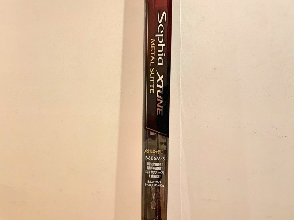 イカメタルロッド【セフィア エクスチューン メタルスッテ B605M-S