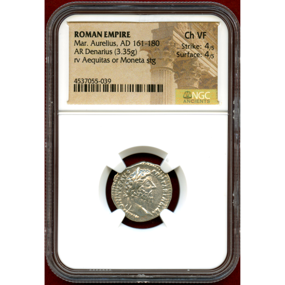 JCC | ジャパンコインキャビネット / ローマ帝国 161-180年 デナリウス