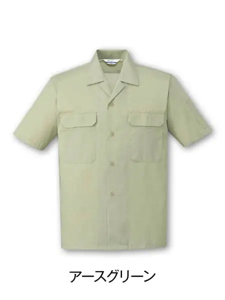 JICHODO】 44334 エコ製品制電半袖オープンシヤツ [春夏]通販ページ