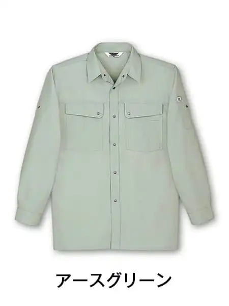 TomoeSAKURA】 1765 製品制電長袖シャツ [通年]通販ページ│自重堂