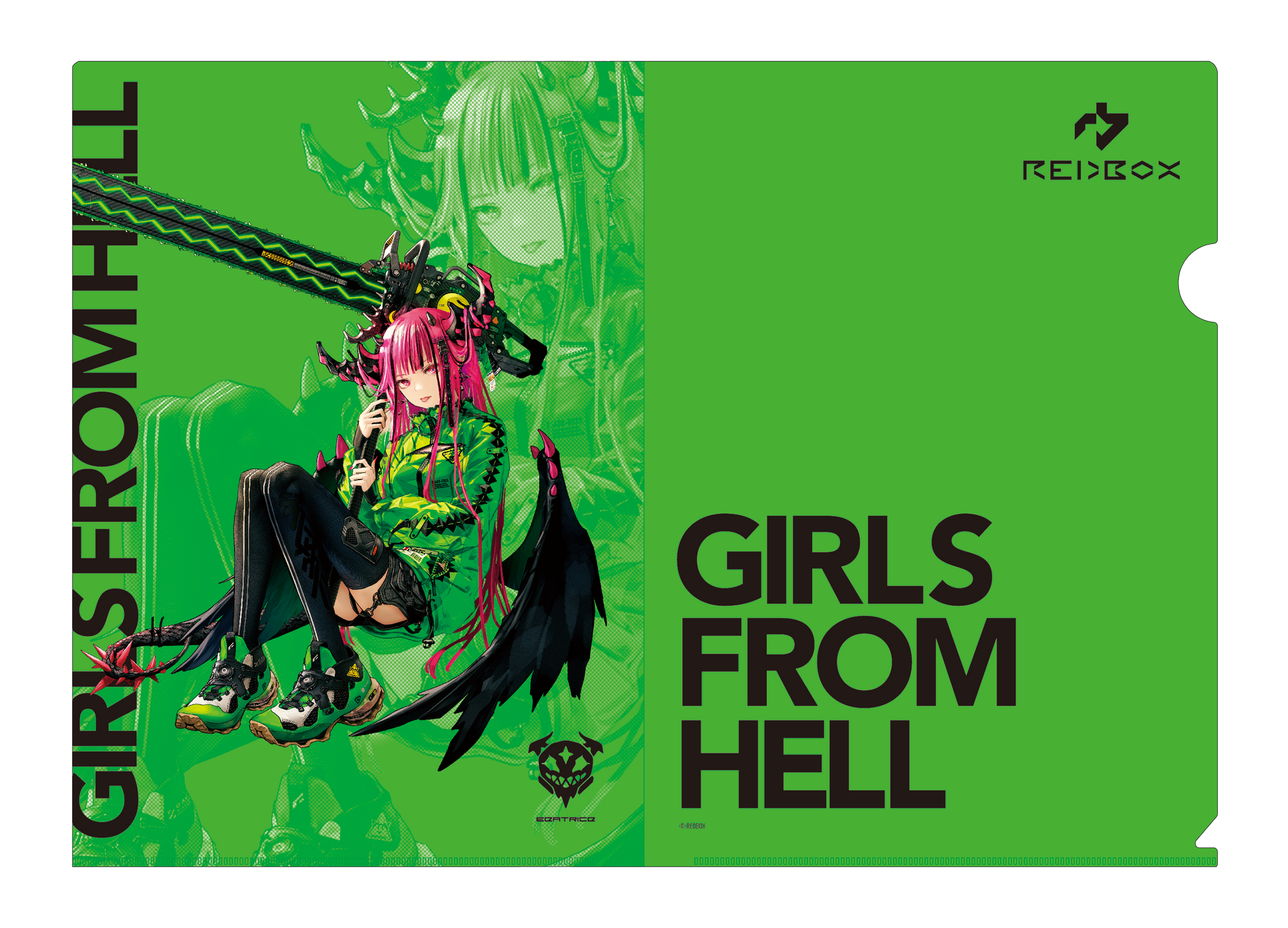 クリアファイル3枚セット GIRLS FROM HELL／Cセット - Tokyo Otaku Mode