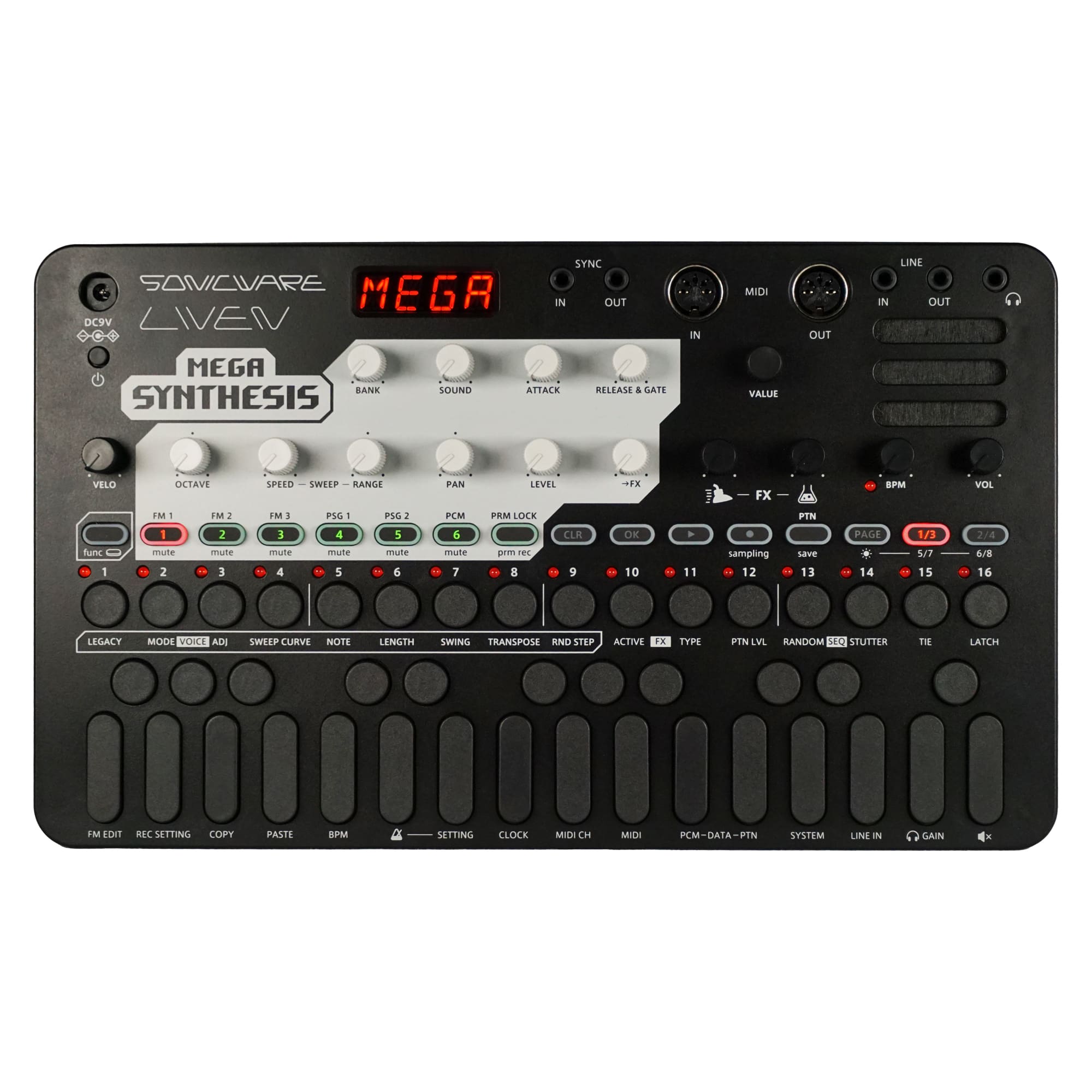 LIVEN MEGA SYNTHESIS – SONICWARE 日本公式