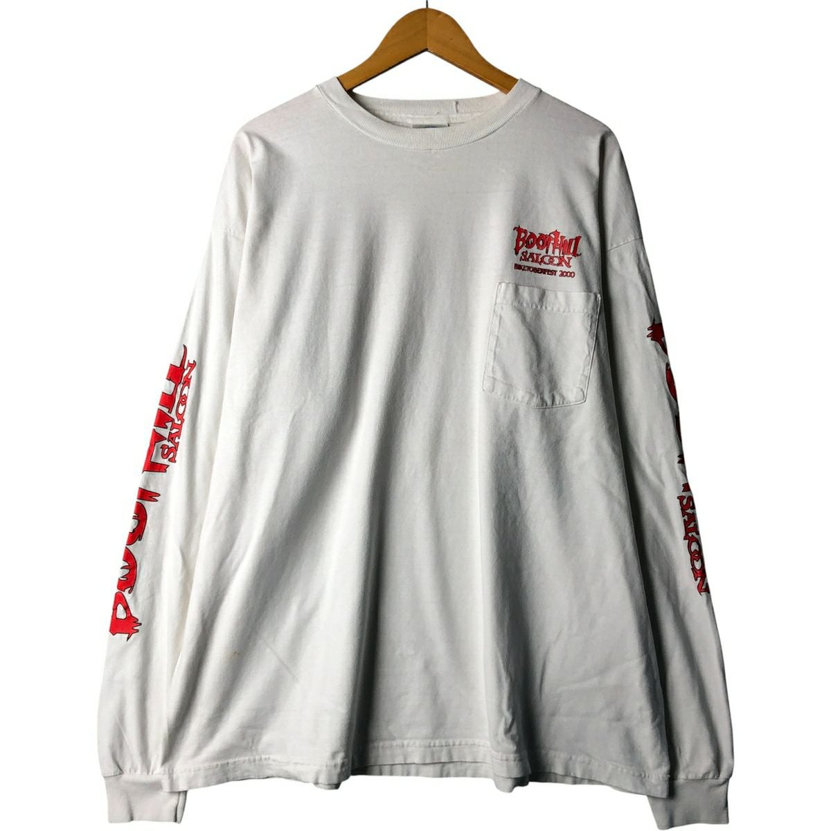 古着 90年代 グローバル GLOBAL ロングTシャツ ロンT メンズXXL相当