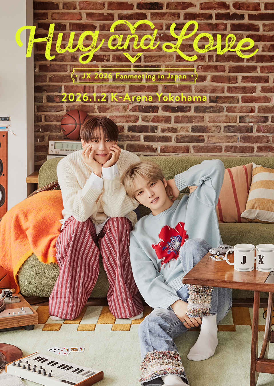 JX 日本初ファンミーティング『JX 2026 JAPAN FANMEETING 'Hug & Love