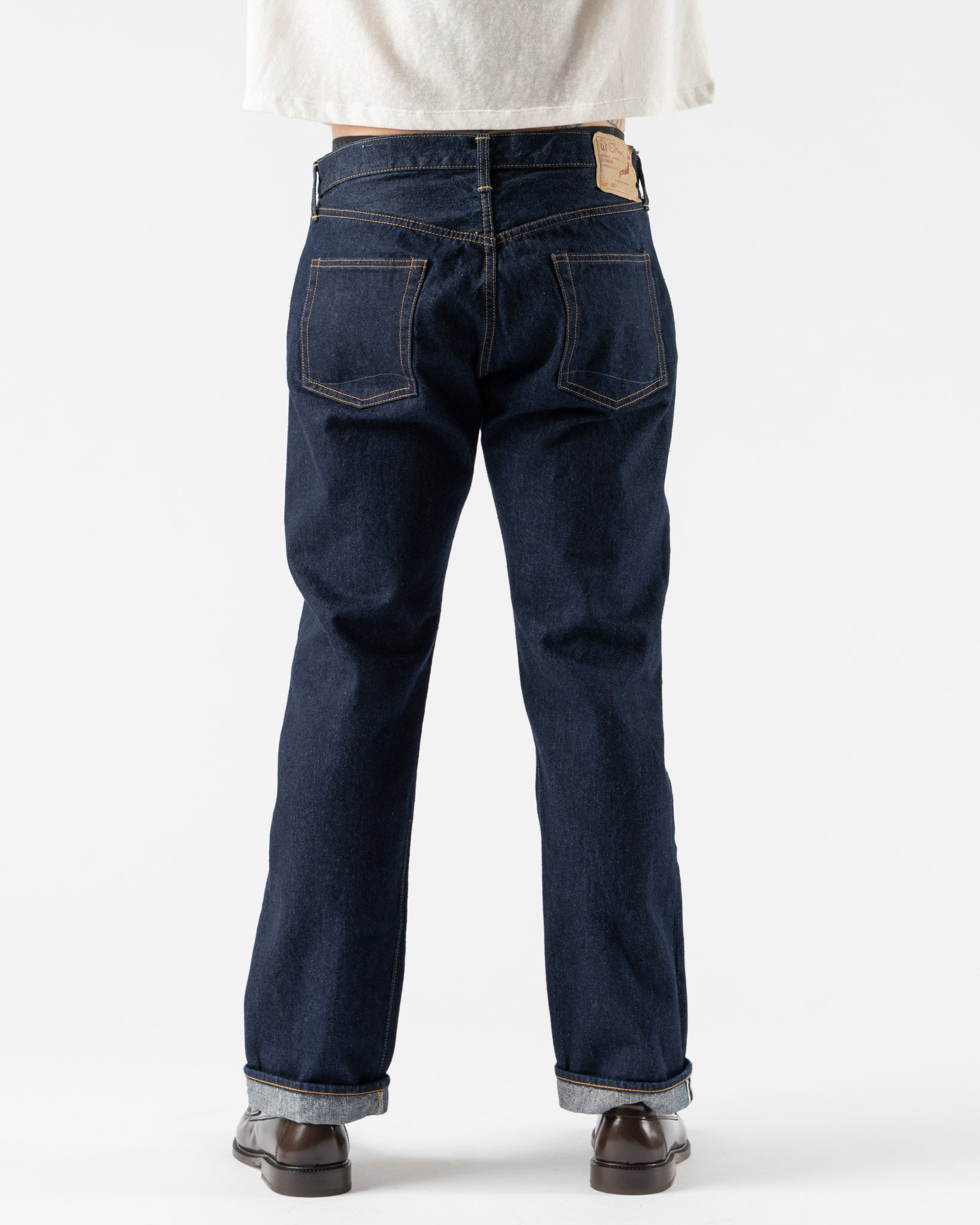orSlow 105 Standard Selvedge Denim in One Wash Curated at Jake and