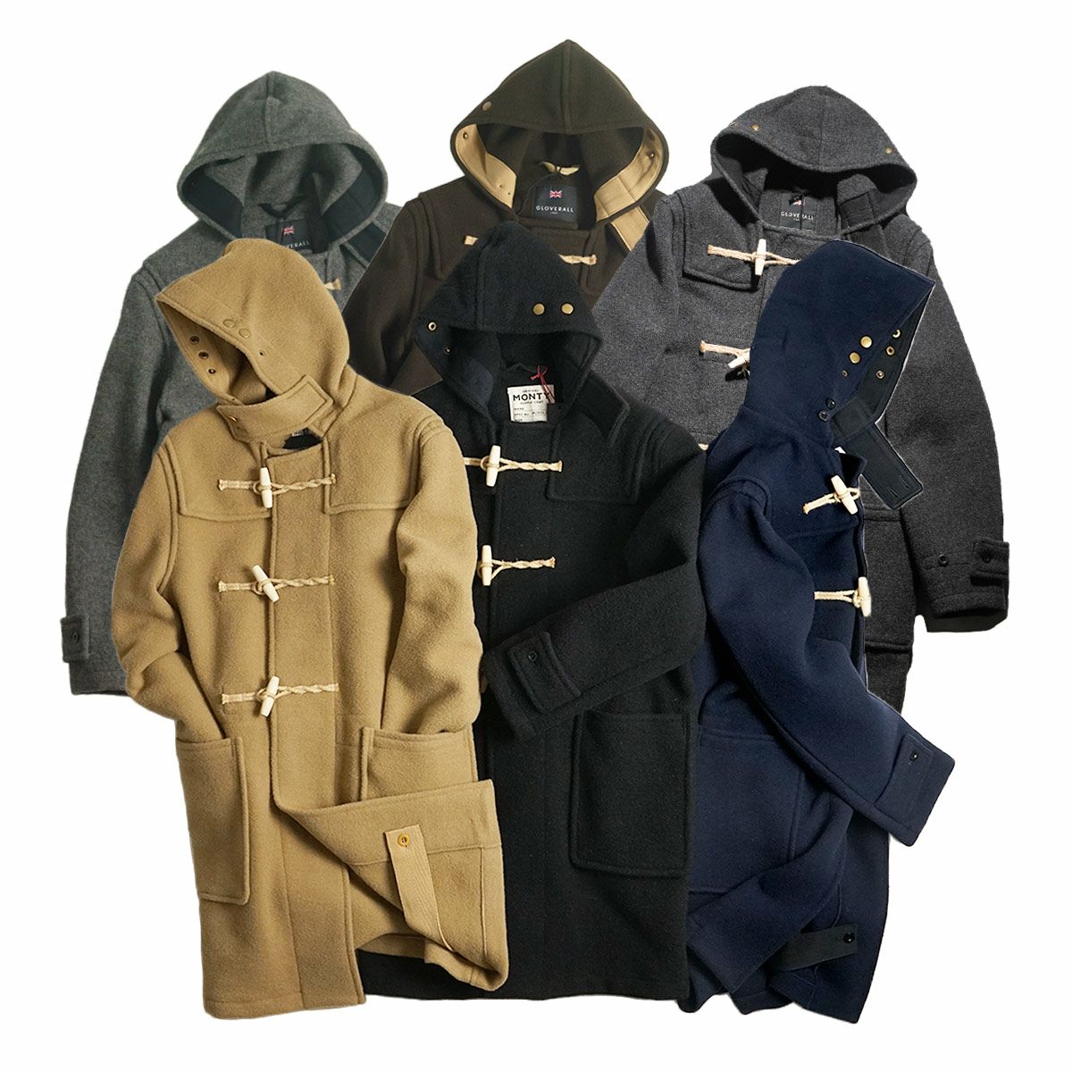 グローバーオール GLOVERALL MC5750-52 ダッフルコート モンティ