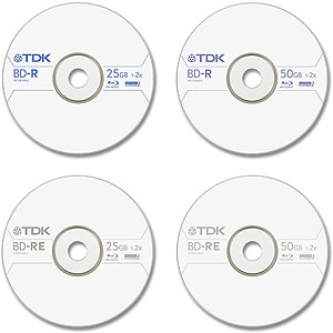 カートリッジなしのBlu-ray Discがいよいよ登場へ、TDKがサンプル出荷