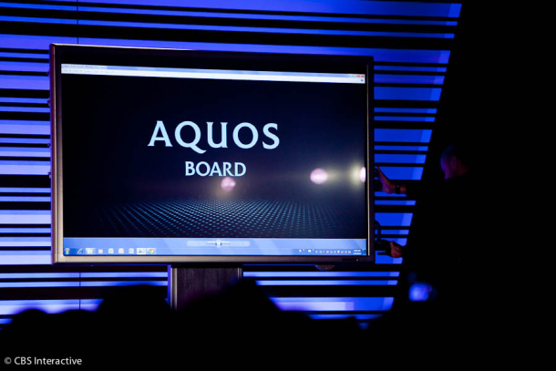 シャープ、80インチ含む超大画面テレビを発表 - CNET Japan