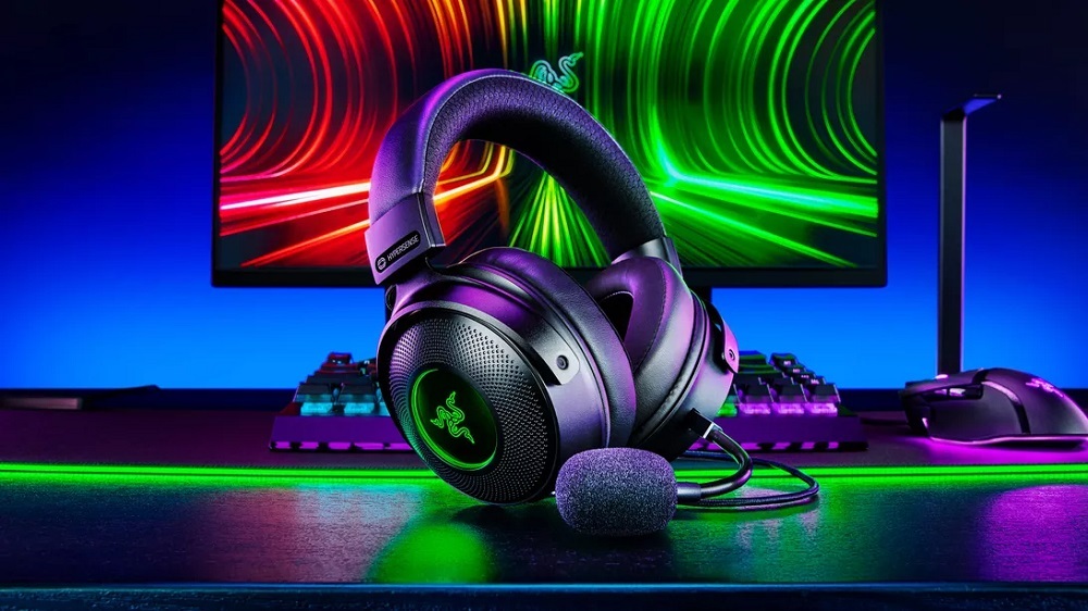触覚振動で衝撃がよりリアルに--Razerのヘッドセット「Kraken V3」に新