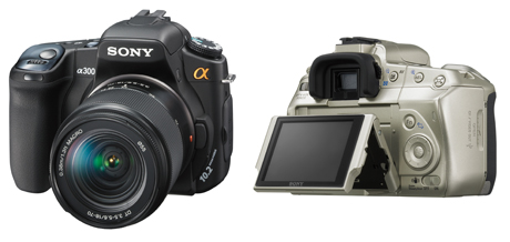 ソニー、デジタル一眼「α300」を投入--エントリーモデルを強化 - CNET