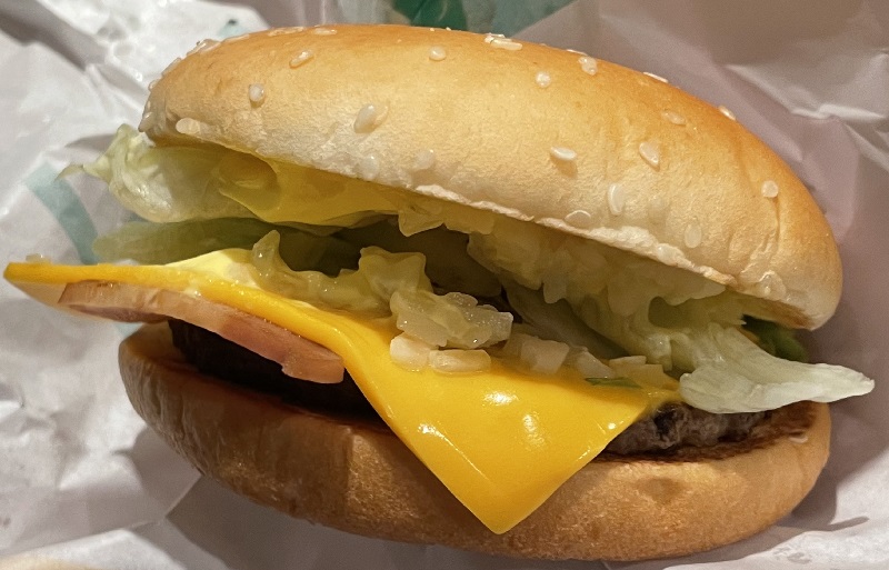 隠れた名品！【ベーコンレタスバーガー】、マクドナルドのランチ