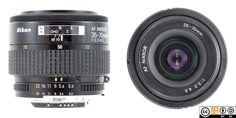 Data sheet: Nikkor AF 35-70 mm f/3.3–4.5 – JAPB