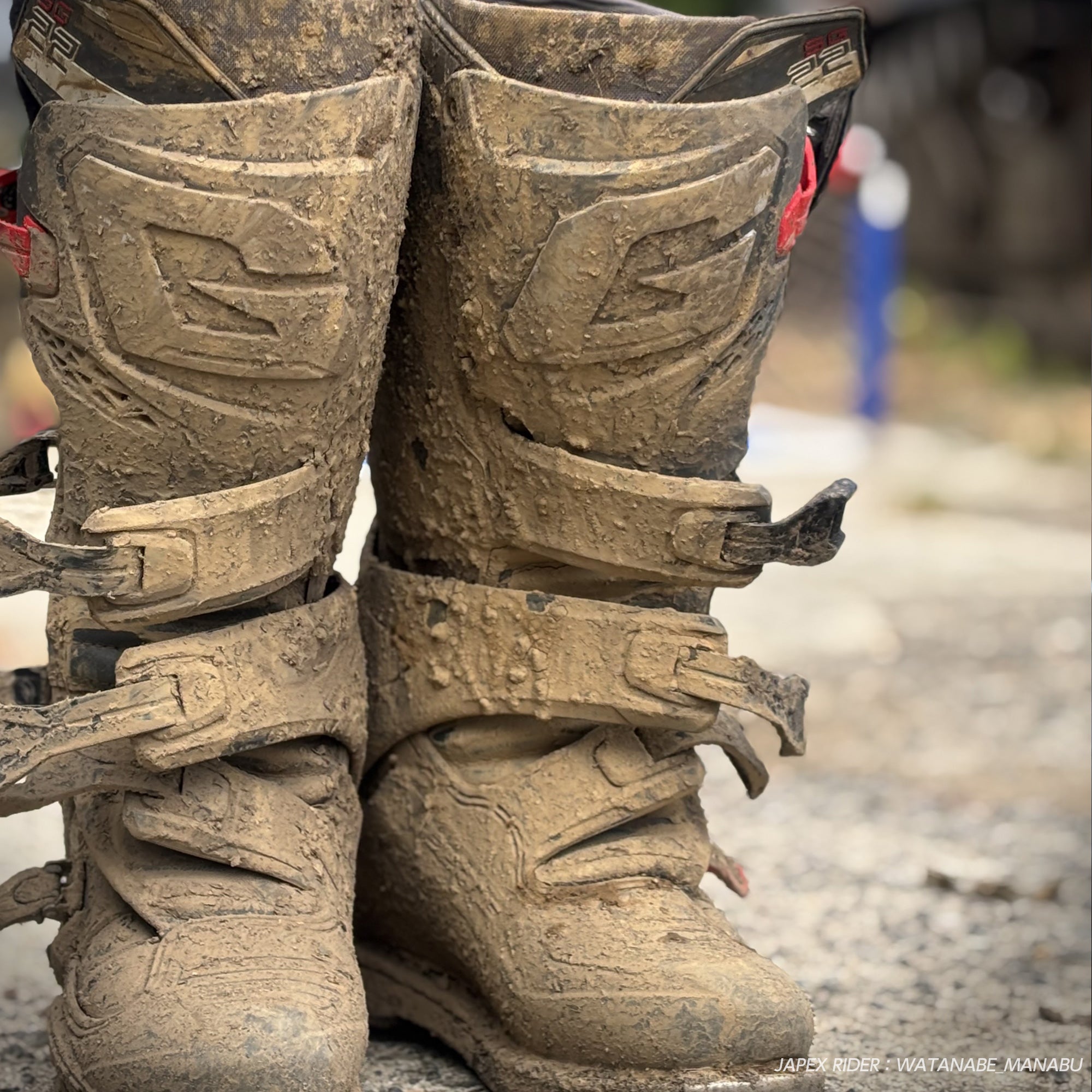 試着無料】ガエルネ エスジー22 SG-22 - オフロードブーツ モトクロス