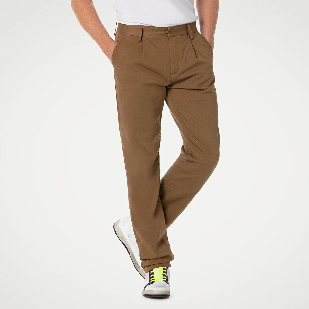 試着無料】PMJ サンセット - バイク パンツ チノパン カジュアル 細身