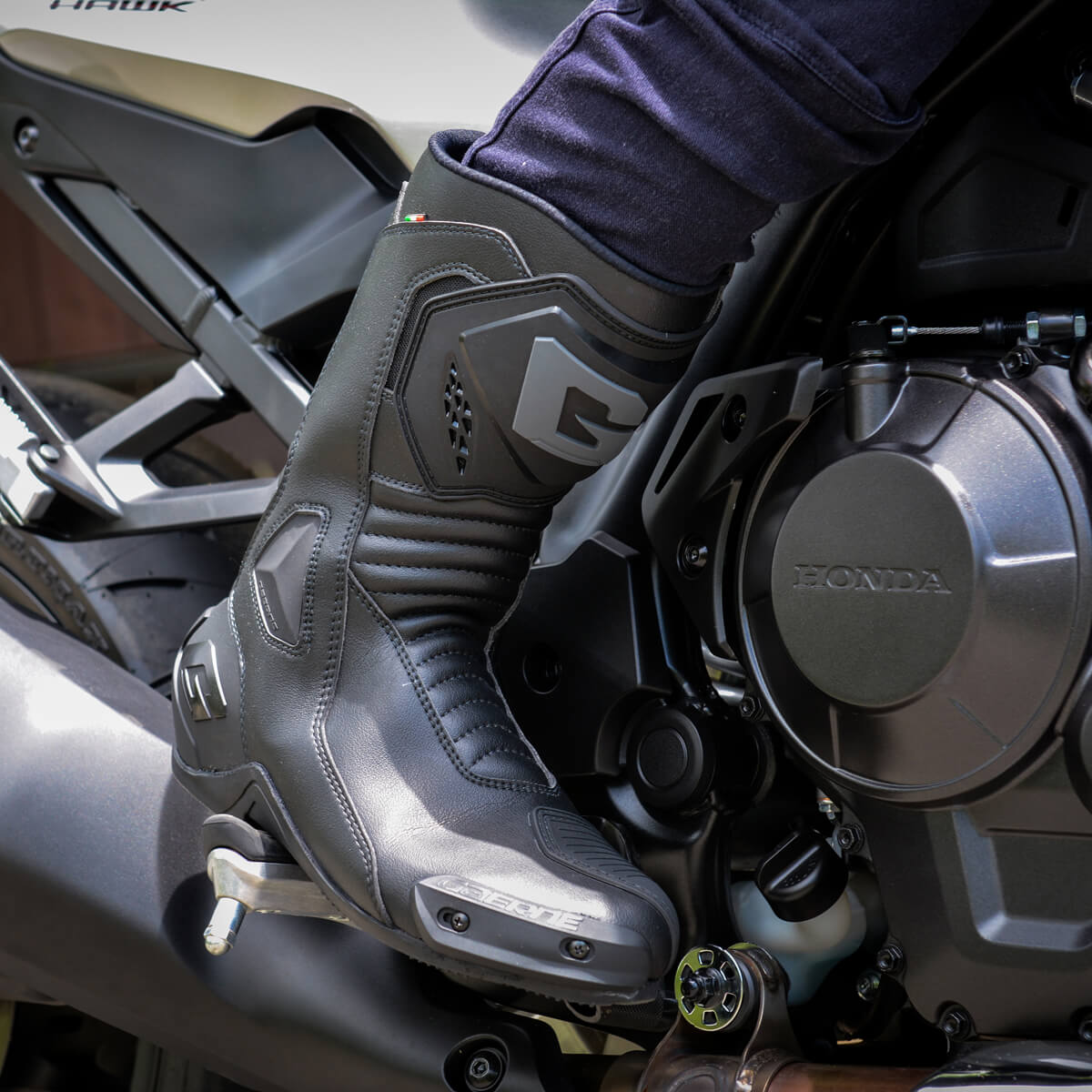 試着無料】ガエルネ ジーアールティー G-RT バイクブーツ レーシング