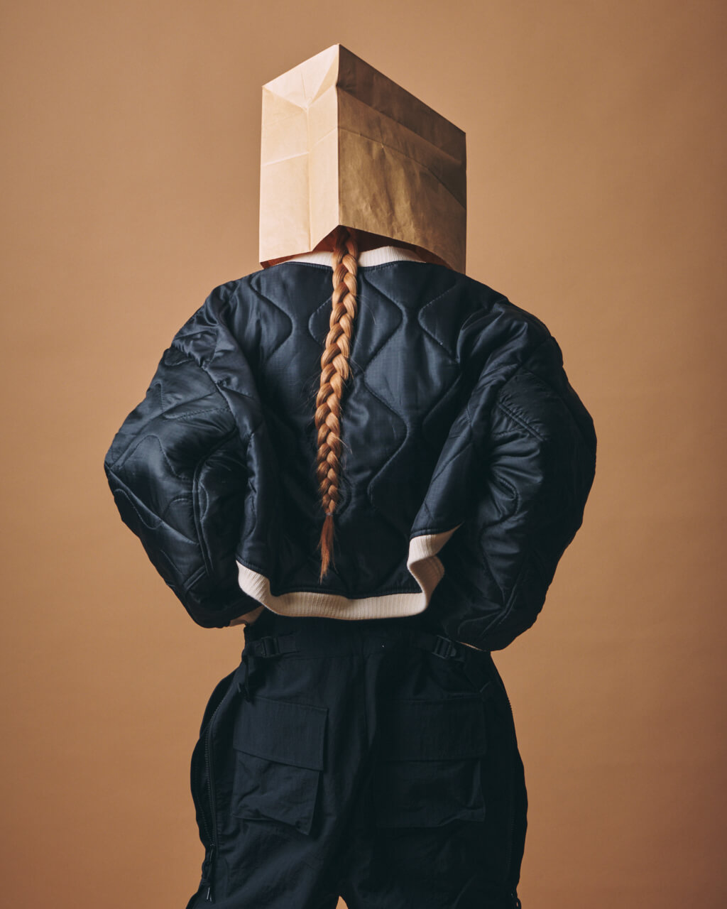 m.u × PRE_QUILTING PULLOVER BK – Japoness