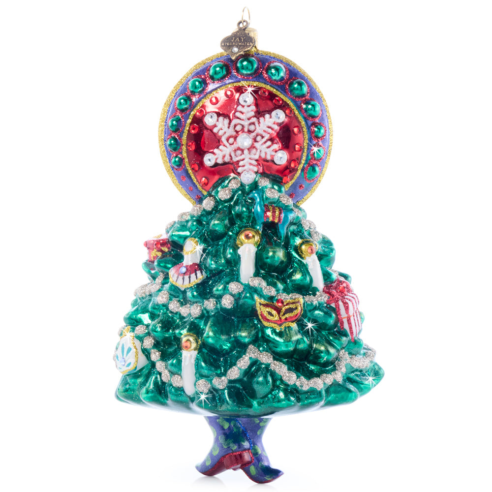 Nouveau Christmas Glass Ornament – Jay Strongwater